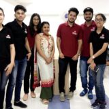 Heena Jain with her Students