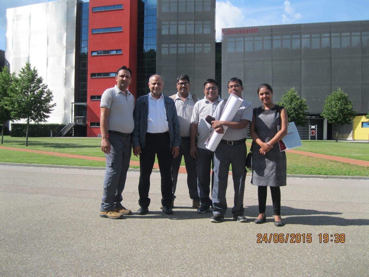 After successful completetion of the project in Heidenheim, Germany